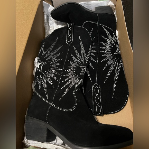 Dingo “A Star is Born” Boots in Black - Picture 5 of 6